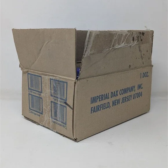 Lot Of 7 Dax Pomade Short and Neat Light Hair Dress 3.5 oz With Box VTG 1984 NOS Bath